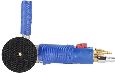 Polisseuse électrique pour pierre humide, Polisseuse humide polisseuse à béton ponceuse polisseuse électrique en marbre 800W 5 pouces polisseuse portative à vitesse Variable pour granit, carrelage, so