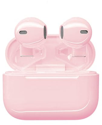 Wireless Earbuds, Bluetooth 5.3 in Ear Headphones Wireless Earphones Ear Pods, 40H Playtime Bluetooth Ear buds with ENC Mic, IPX8 Waterproof Touch Control Headphones for iPhone/Android/IOS (Pink)