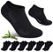 Cirorld Chaussettes Sport en Bambou Coton Mixte 6 Paires 39-42 & 43-46 | Respirantes & Anti-Odeurs | Antibactériennes & Absorbantes | Taille Unique Couleurs Assorties