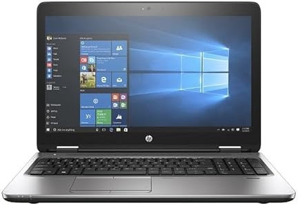 HP ProBook 650 G2 Pc Portatile Notebook Intel i5-6th, Ram 8Gb, SSD 128Gb, Display da 15.6, WiFi, Windows 10 Pro + Libre Office (Ricondizionato)