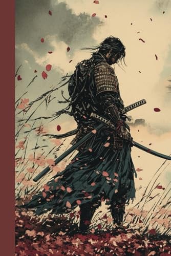 Japanese Samurai Art Notebook: 6x9 Retro Artwork 150 Page Lined Journal