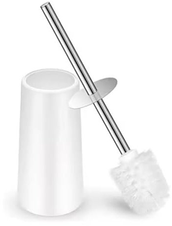 Toilet Brush | Premium Loo Brush And Set For Elegant Bathrooms | Durable And Hygienic Cleaning Solution. (1, White)