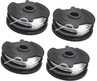 MEXWLOP Bobine de Fil de Rechange for Coupe-Bordures, Alimentation Automatique de 0,065 po, Lot de 4 bobines, for Parkside PRTA 20 Li C3 Bobine de Tondeuse à Gazon