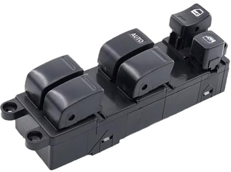 SZYNBQ Piezas para Coche Compatible con Nissan para Terrano II R20 1993 1994 1995 1996 1997 1998 1999 2000 2001 2002 2003 2004 2005 2006 2007 Interruptor De Elevalunas Eléctrico 25401-Vb000