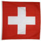 Digni Bandiera Svizzera - 120 x 120 cm Sticker Gratis