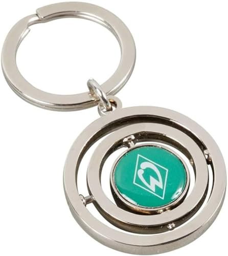 SV Werder Bremen Schlüsselanhänger - Spinner - 3D Raute Drehanhänger SVW - Plus Lesezeichen I love Bremen