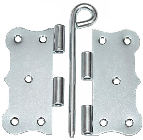 Kulissenscharniere Scharniere Türscharniere 100 x 100x2 Türband Retro Silber