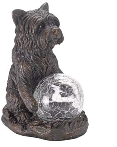 Smart Garden Products 1020923 Mystic Dog Solar Garden Figurine