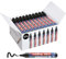 edding 363 whiteboard marker - black - 50 whiteboard pens - chisel tip 1-5 mm - whiteboard pen dry wipe - for whiteboards, flipcharts, pinboards, magnetic and memo boards - sketchnotes - refillable