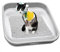 Maohegou Katzentoilette für ältere Katzen, dreibeinig, arthritisch, offener niedriger Einstieg für kranke, gebrechliche behinderte Katzen, ältere ältere Menschen (eine Packung)
