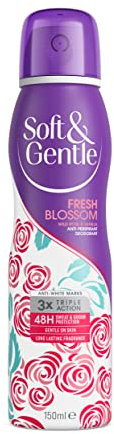Soft & Gentle Fresh Blossom Antiperspirant Deodorant Spray 150ml