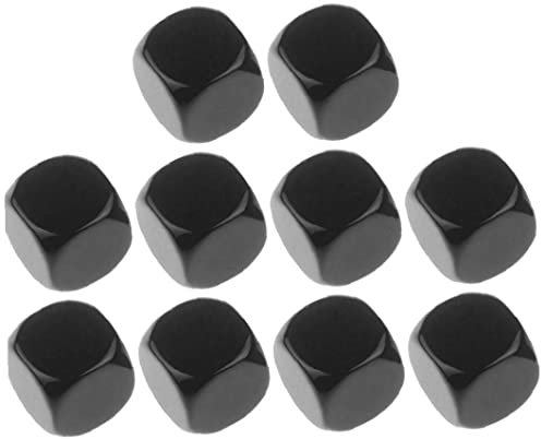 10pcs 16mm Leere Würfel Set Acrylwürfel Würfel Für Game Party DIY Dice Und Mathematikunterricht