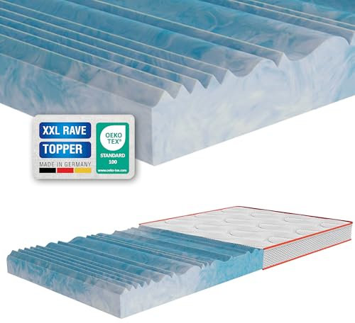 ARBD Boss Topper | 6-11 cm Gesamthöhe | Verschiedene Modelle | Made in Germany (H4 - XXL Rave 11cm, 140 x 200 cm)