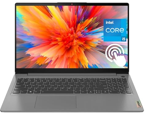 Lenovo 2023 Newest IdeaPad 3i Laptop, 15.6 FHD Touchscreen, Intel Core i5-1135G7 Processor (up to 4.2GHz, Beats Core i7-10710U), 12GB RAM, 512GB SSD, Wi-Fi 6, Bluetooth, Windows 11 Home in S Mode