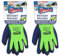 Spontex Winter Worker Handschuhe, Arbeitshandschuhe mit Innenfütterung für hohen Kälteschutz, mit Latexbeschichtung, Farbe nicht frei wählbar (blau oder grün), Größe L, 1 Paar (Packung mit 2)