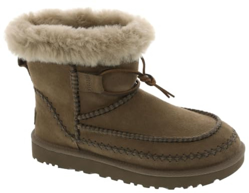 UGG - w Classic Mini Alpine Hickory - 1158251HCK - Farbe: Olivgrün - Größe: 37 EU