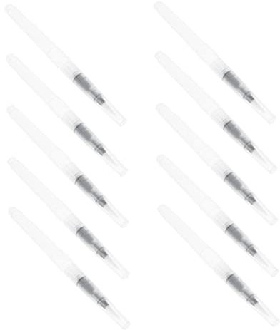 NUOBESTY 20 Stück Wasserlösliche Buntstifte Aquarell-Schreibstift Aquarell-Farbstifte Pinsel Aquarell-Pinselstifte Nachfüllbare Aquarellstifte Nachfüllbare Tinte Reise-Erwachsene