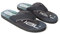 Animal Jekyl Mens Flip-Flops - Slip-on, Lightweight & Comfortable Footwear with Soft Padded upper Straps - Best for Spring Summer & Outdoors Charcoal Adult Shoe Size 8