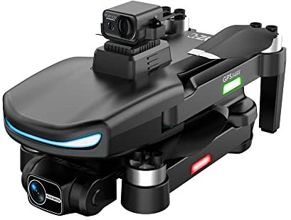 L800 PRO 2 GPS RC Dron 4k Professionale 5G WiFi Evitamento ostacoli a 360° Gimbal a 3 assi Anti-Shake Fotografia aerea esterna Quadcopter Drone telecomandato Pieghevole Fotografia aerea esterna q