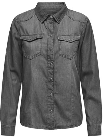 Onlalexa L/S DNM Shirt Ana Noos