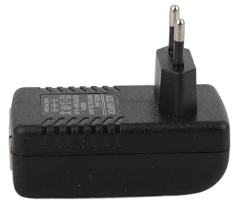 48 V Poe-Injektor, 48 V, 0,5 A, Wand-Poe-Injektor, Ethernet-Adapter, IP-Telefon/Kamera, Powerply UK-Stecker, Poe-Injektor, Schwarz (Acouto24u8shw9zy-01)