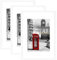 Scholar Tree White Photo Frame Picture Frames, A3 with Mat for A4 Mount Picture, Set of 3, Wall Mountable