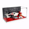 TRUSTFAR Acryl staubdichte Vitrine entworfen für LE-GO 10330 McLaren MP4/4 & Ayrton Senna Bausteinmodell, transparente Box, Displaybox kompatibel mit Le-go 10330.(Kein Modell) (background2)