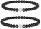 Meinearmbänder Personalisierte Partner Armbänder für Paare - Armband mit 2 Buchstaben - Freundschaftsarmbänder als Geschenk für Sie & Ihn