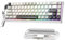 ATTACK SHARK X68MAX HE Teclado de Aluminio CNC Completo, 8KHz Rapid Trigger, Accionamiento Ajustable 0.005mm, Gaming RGB Cableado con Interruptor Magnético, Snap Tap,Cable C01Ultral (Blanco Estelar)