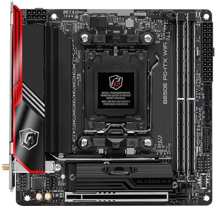 schede madri ﻿Fit For ASROCK B650E PG-ITX WIFI Mini-ITX AMD B650 Socket AM5 DDR5 128 GB M.2 Supporto Ryzen 7 9700 3 8300 7700