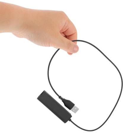 TOMETURE Rj9 Female to USB Male Adapter Cable for Headset Connection Telephone Accessories USB Converter with Plug for Landline Phone and Laptop Use