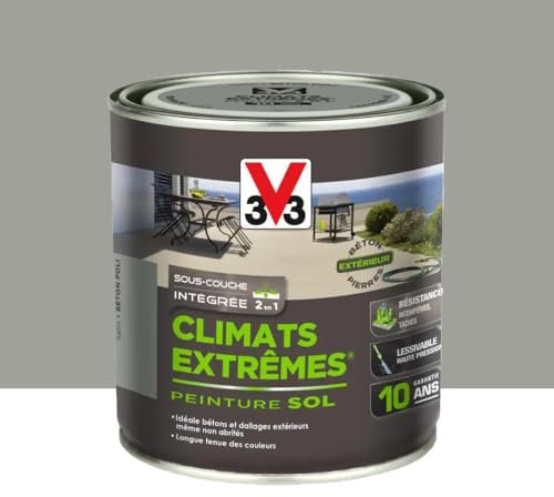 Peinture Sols Extérieurs Climats Extrêmes Satin Béton Poli 0.5 L