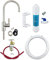 Finerfilters Classic Kit de filtre à eau potable avec robinet et accessoires (nickel brossé)