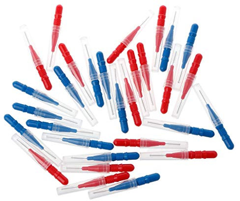 MIKI-Z 30 PCS Pulizia del Filo interdentale Igiene Testina Dentale Spazzolino interdentale Cura dello stuzzicadenti