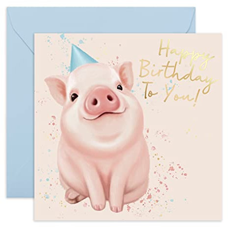 Central 23 - Niedliche Geburtstagskarte – Happy Birthday To You – Glückwunschkarte für Schwester – Lustige Geburtstagskarte für beste Freundin – Humorvolle Geburtstagskarten für Frauen