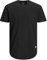 Jack & Jones Men's Jjenoa Tee Crew Neck Ps T Shirt, Black, 3XL UK