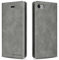 QLTYPRI Hülle für iPhone 6 iPhone 6S, Premium Dünne Ledertasche Handyhülle mit Kartenfach Ständer Flip Schutzhülle Kompatibel mit iPhone 6 iPhone 6S - Grau