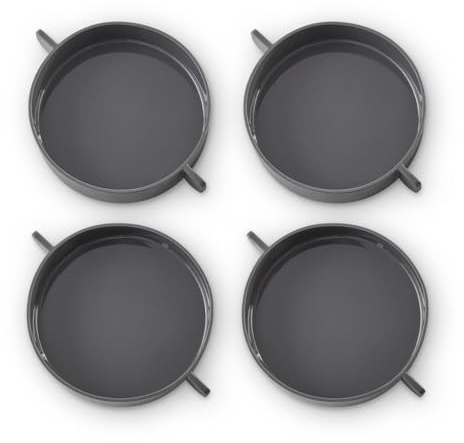 DASH DBBM900UP1 Deluxe Sous Vide Style Family Size Bite Maker 4-Inch Diameter Breakfast Sandwiches, Omelets, Poached Eggs, 4 Silicone Cups