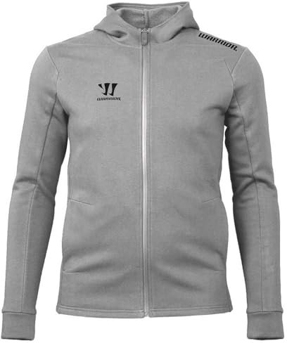 Warrior Alpha X Aspire Zip Hoodie Senior, Größe:XL, Farbe:grau