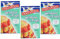 3 gélatine en feuilles 12 gr - Colle de poisson - Gélifiant alimentaire en feuilles - pour crèmes, gâteaux à la cuillère, cheesecake, crème cuite, mousse et semifredddi, aspic et plats salés -