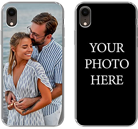 iPhone XR Hülle - personalisierte Handyhülle iPhone XR Case - Handyhülle personalisiert - Handyhülle Foto selbst gestalten - Schutzhülle Apple iPhone Hülle personalisiert