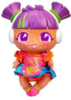 The Bellies From Bellyville - Bellie Bonnie, Sorella di Beth, Tata dei Mini Bellies, Bambola con Capelli Viola - per Bambine e Bambini dai 3 Anni, Famosa 700017078
