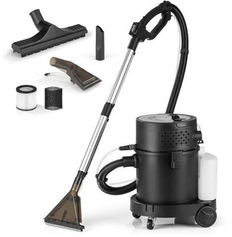 N8WERK Aspirador pulverizador y Lavado, Midnght Black-Negro