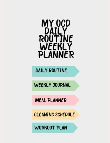 MY OCD Daily Routine Weekly Planner 2023