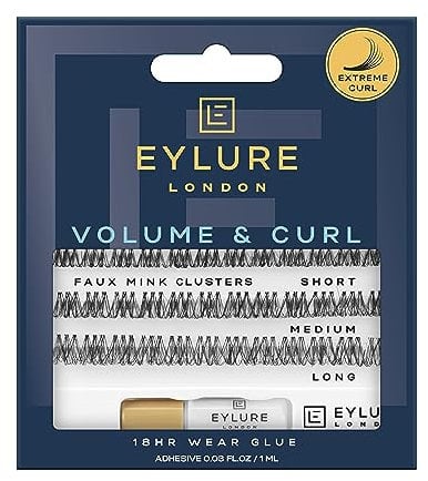 Eylure Extreme Curl Clusters, 1 count (Pack of 1)