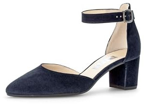 Gabor Damen Riemchen Pumps, Frauen Absatzschuhe,Fesselriemchen,fersenhalter,high Heels,Heels,hochhackige Schuhe,Atlantik,40 EU / 6.5 UK