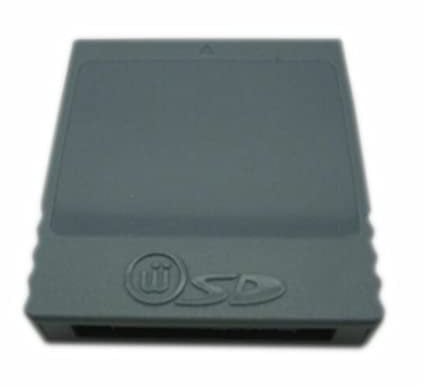 Grey SD Memory Key Card Stick Converter Adapter Repair Part Kit for Nintendo