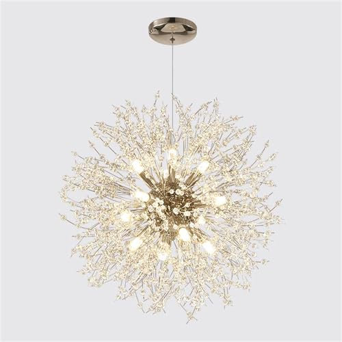 Moderne Kristall-Kronleuchter, Chrom Löwenzahn Sputnik Kronleuchter Leuchte Pendelleuchte Für Esszimmer, Schlafzimmer, Küche, Wohnzimmer,16Light