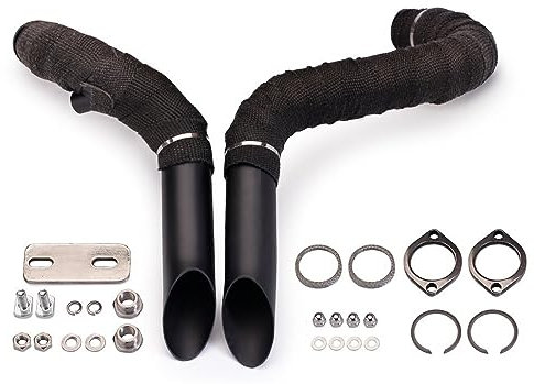 Moto Scarico Terminale Per T7 Per Softail Per Sportster 883 1200 Tubo Di Scarico Moto Personalizzato Accessori Di Controllo In Avanti Moto Marmitta Tubo Moto Terminale Scarico (Colore : TYPE-C)