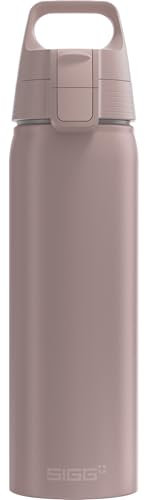SIGG - Gourde Aluminium - WMB One Dusk - Certifiée Neutre En CO2 - Convient Aux Boissons Gazeuses - Étanche & Légère - Sans BPA - Violet clair - 0.75L